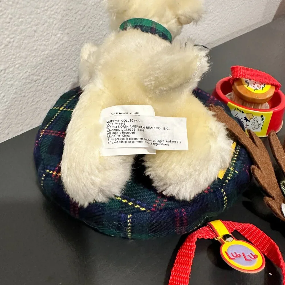 Muffy Vanderbear Lulu Dog A Highland Fling Accessories Vintage 1993 - Picture 2 of 4
